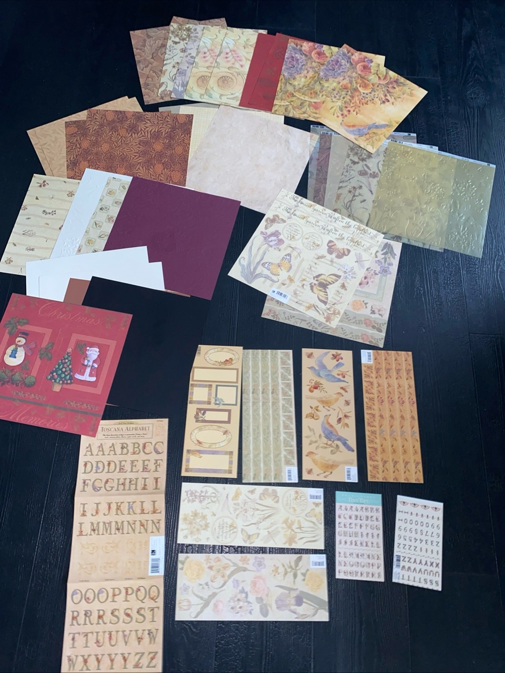 Scrapbooking 43 Piece‎ Lot Pages Stickers K&Company New